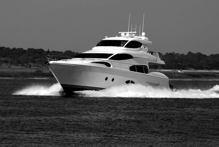 Marine luxury yacht